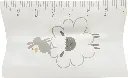 Changing pad 72x44cm Tiny Sheep | White