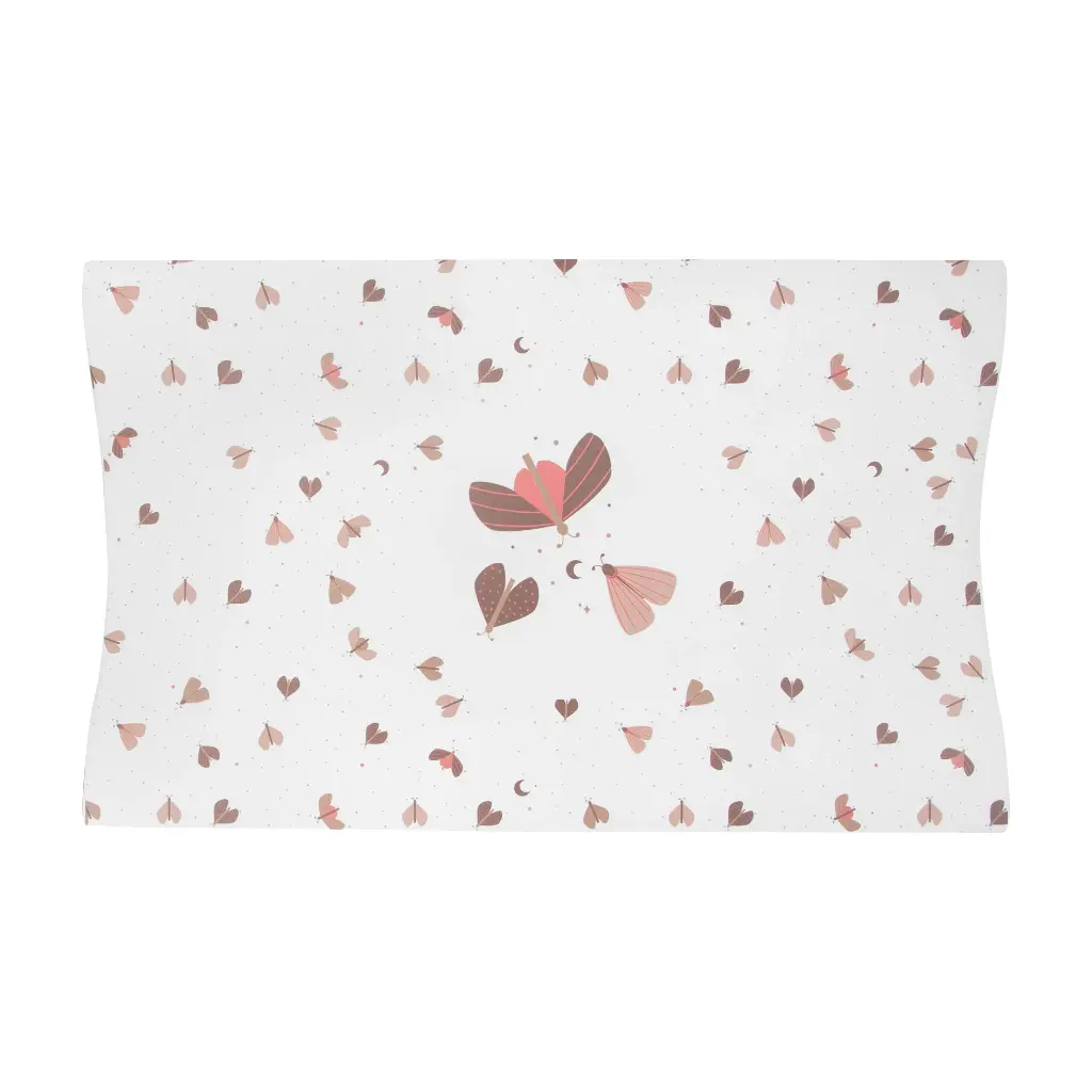 Matelas à langer 72x44cm Sweet Butterfly | Blanc