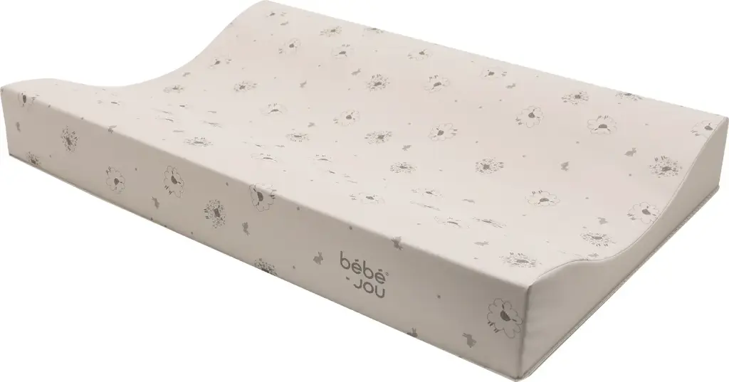 Matelas à langer 72x44cm Tiny Sheep Allover | Taupe