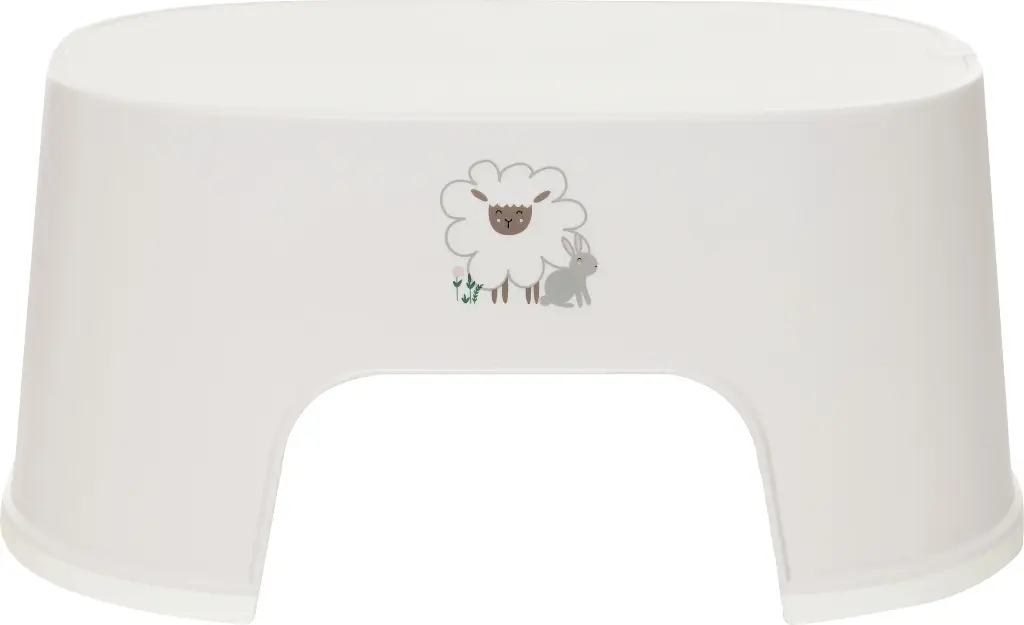 Step stool Grow Tiny Sheep | Ecru