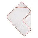 Cape de bain Hydrophile 75x85cm Fabulous Hearts | Blanc