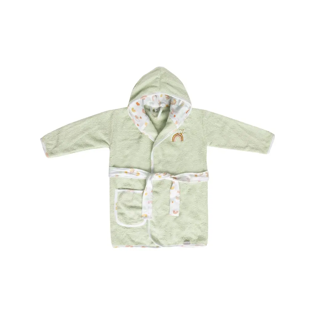 Peignoir de bain Rainbow Sky | Menthe