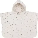 Poncho Muslin Tiny Sheep | Ecru