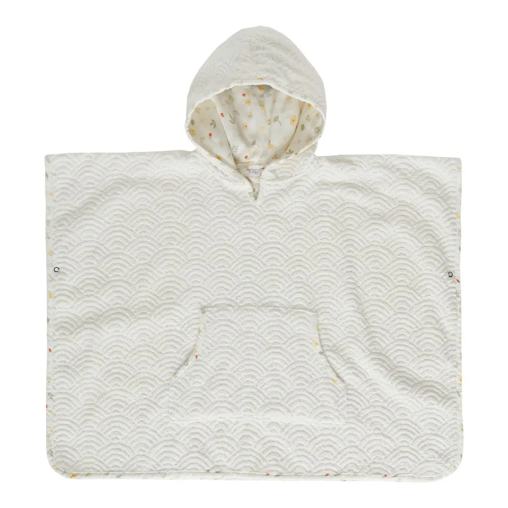 Poncho Bohemian Garden | Offwhite