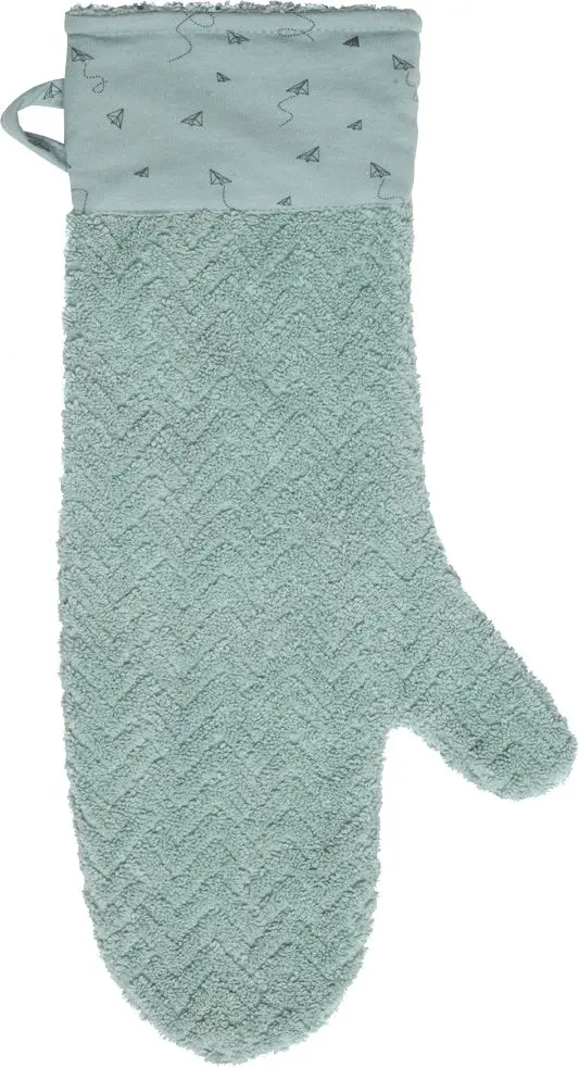 Washand XL Fabulous Paper Planes | Groen