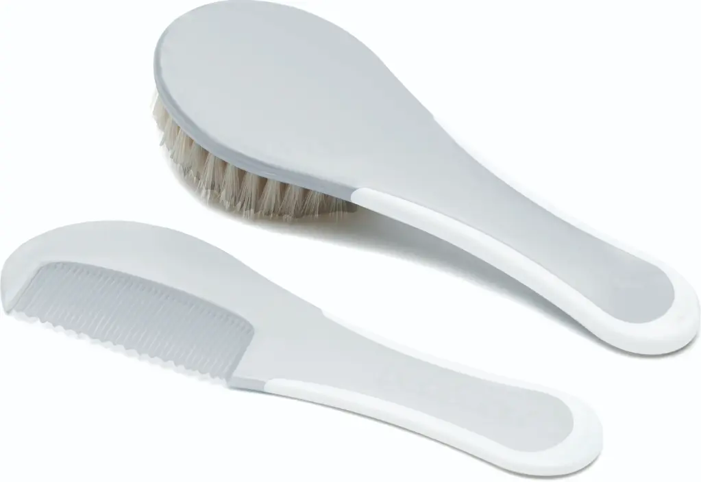 Brosse et peigne Light Grey | Gris