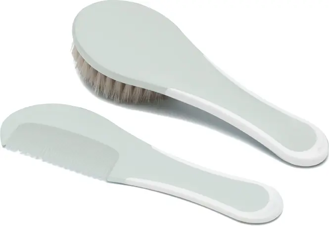 Brosse et peigne Sky Green | Vert