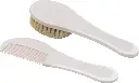 Brosse et peigne Light Oat | Ecru