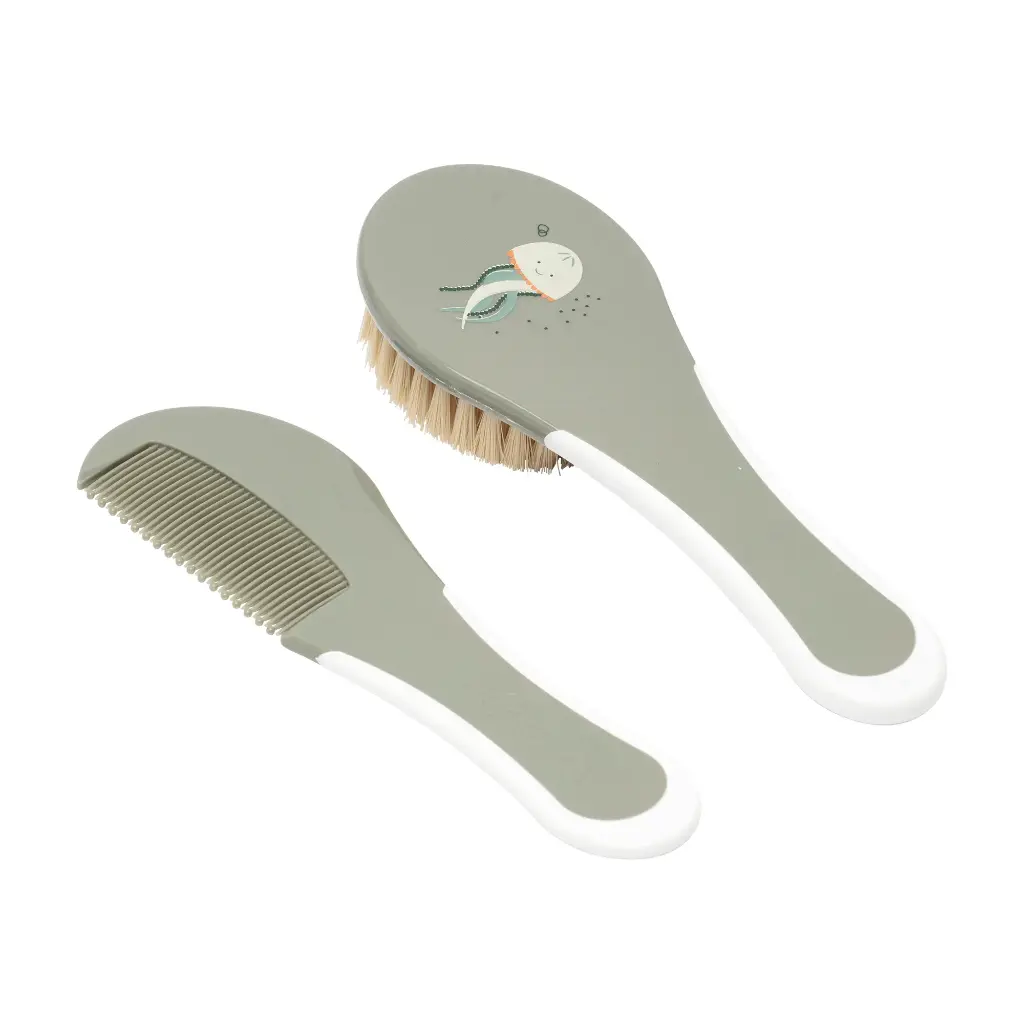 Brosse et peigne Ocean Vibes | Vert