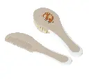 Brosse et peigne Steppe | Taupe