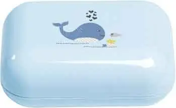 Zeepdoos Wally Whale | Blauw