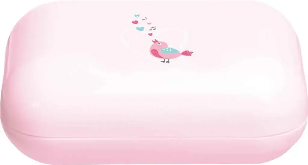 Boîte à savon Sweet Birds | Rose