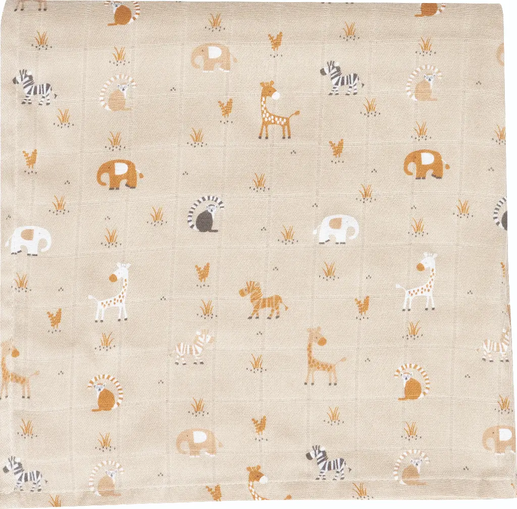 Cloth Muslin 110x110cm Steppe | Taupe
