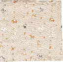 Cloth Muslin 110x110cm Steppe | Taupe