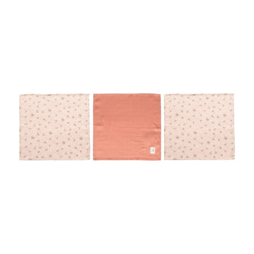Mouchoirs Hydrophile 3 Pièces Fabulous Wish Pink | Rose