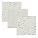 Face cloths Muslin 3 Pieces Riverside | Multicolour