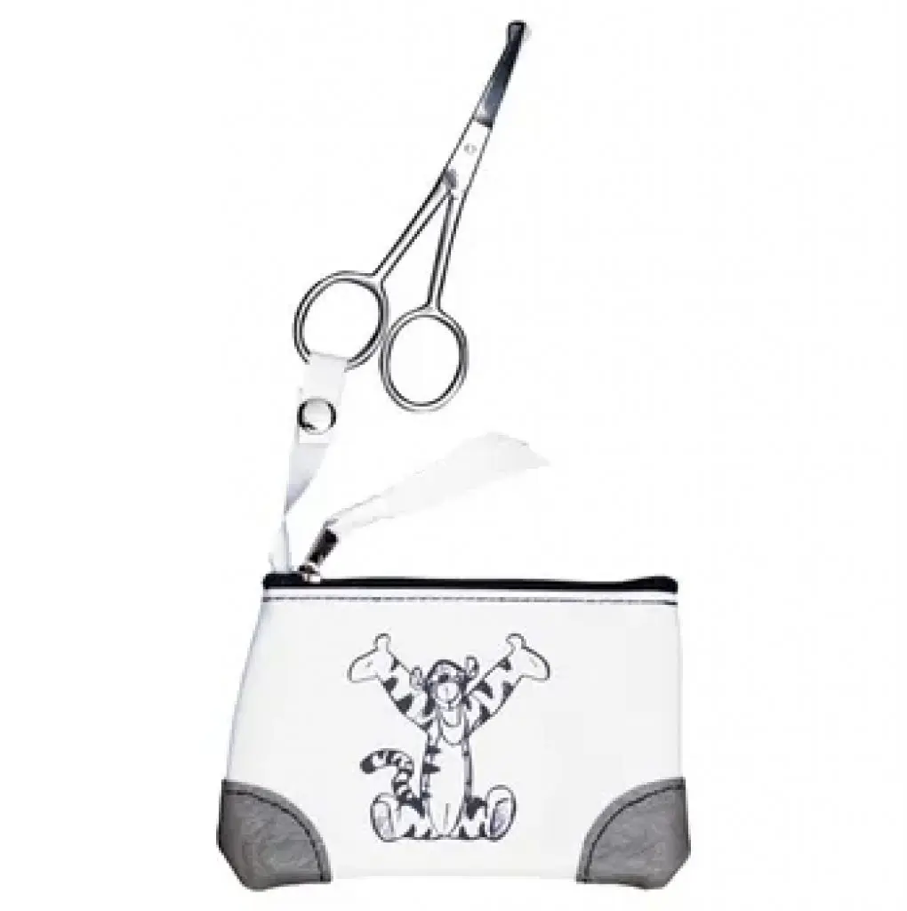 Schaar in etui Tigger | Wit