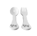 Couverts Tigger | Blanc