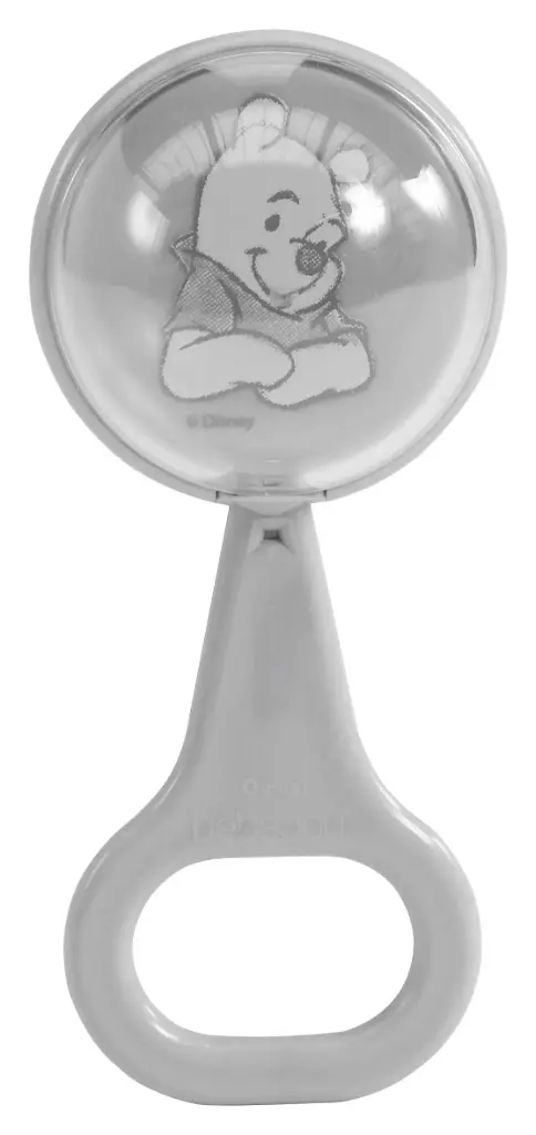 Rammelaar Pooh Bear Grey | Grijs