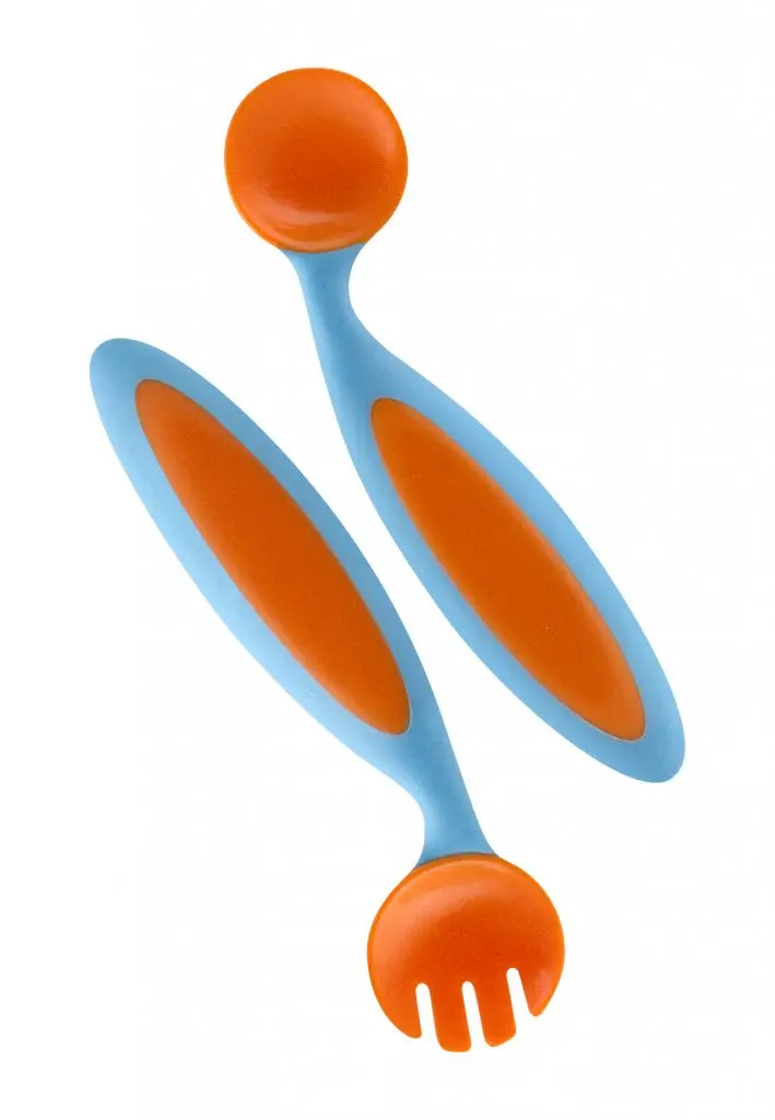 Couverts Benders | Orange/Aqua