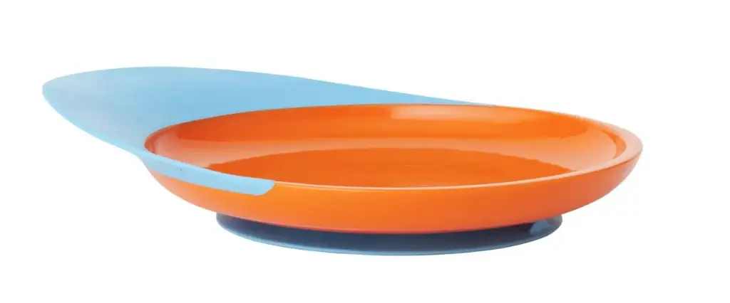 Assiette Catch Plate | Orange/Aqua