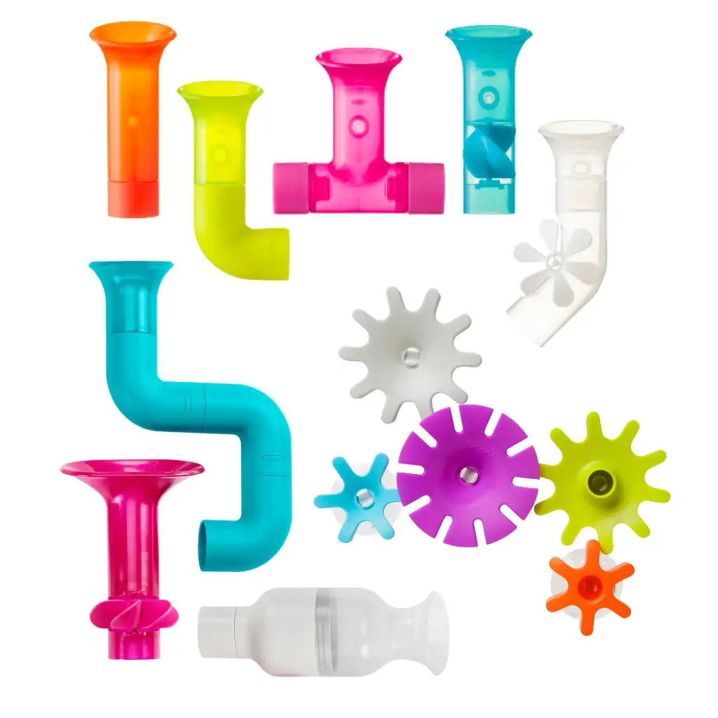 Set jouets de bain Pipes, Tubes & Cogs | Multicolore