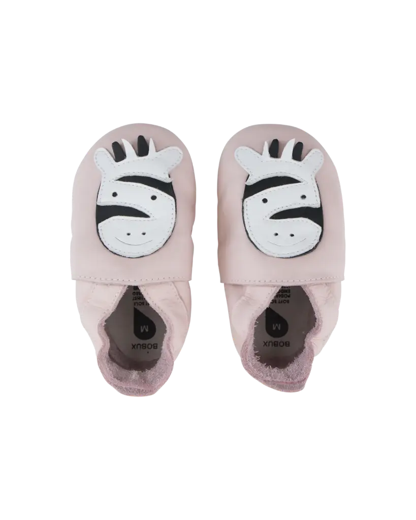 Soft Soles Zebra Blossom | Roze