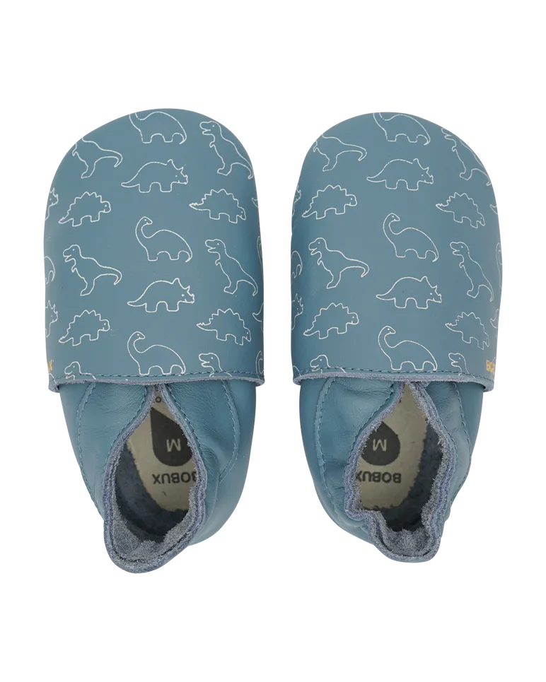 Soft Soles Dino Blue | Bleu