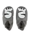 Soft Soles Giants Zebra Grey | Antraciet