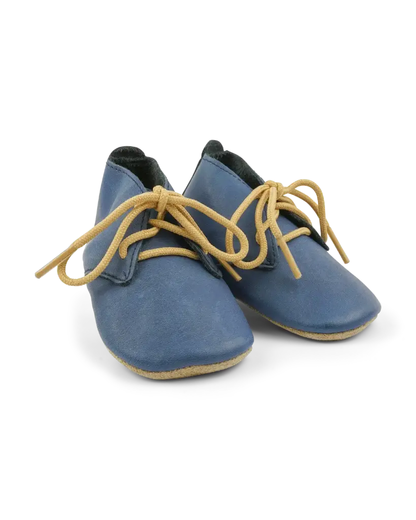 Soft Soles Desert Lace Navy | Blauw