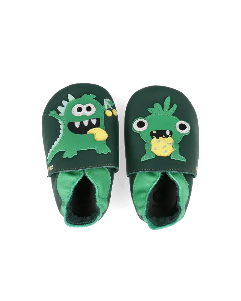 Soft Soles Messy Monster Forest | Groen