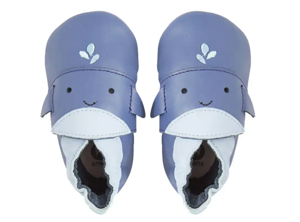 Soft Soles Whale Blue Indigo | Bleu