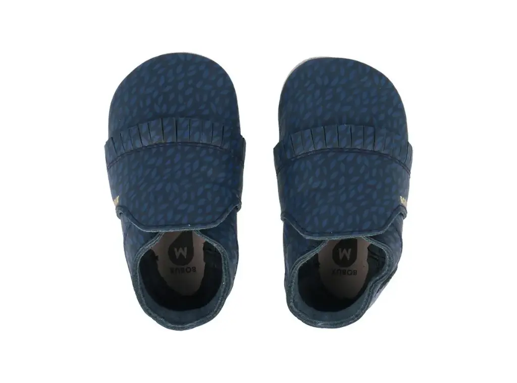Soft Soles Prairie Navy Leaf | Bleu