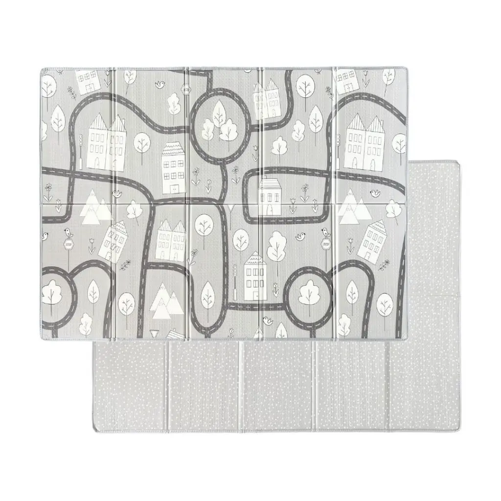 Playmat Dots/City Grey | Grey