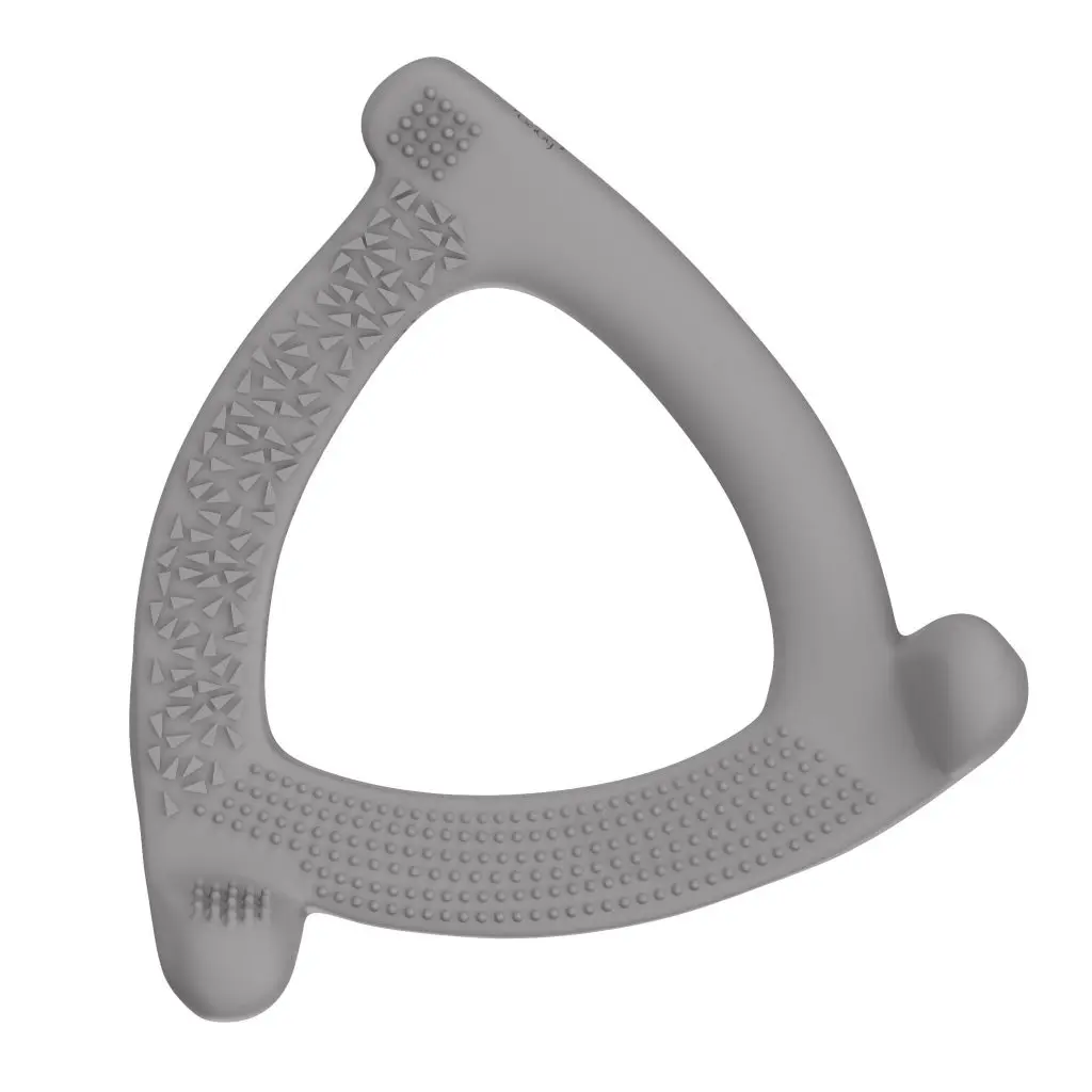 Bijtring Silicone Quiet Grey | Grijs