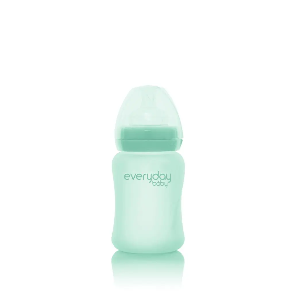 Biberon Verre 150ml Mint Green | Menthe