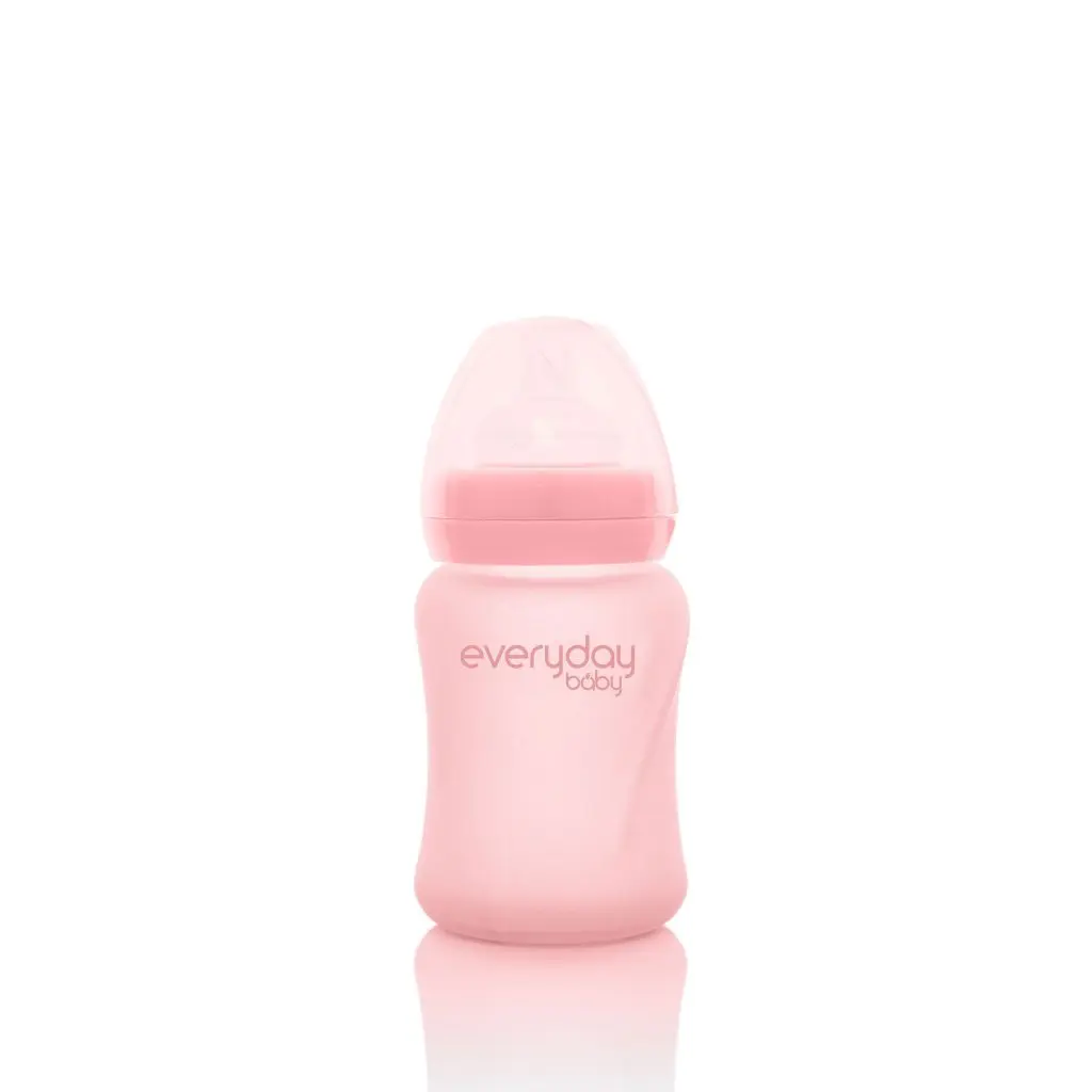 Biberon Verre 150ml Rose Pink | Rose