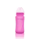 Biberon Verre Heat Sensing 240ml Cerise Pink | Rose
