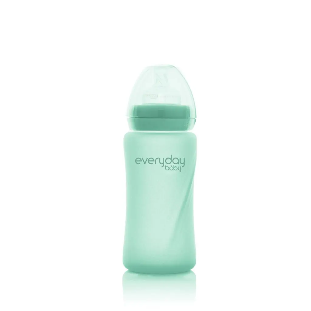 Biberon Verre 240ml Mint Green | Menthe