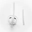 Spill free straw set 2 Pieces