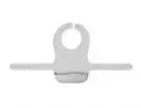 Bavoir Silicone Quiet Grey | Gris