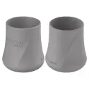 Gobelet Silicone 2 Pieces Quiet Grey | Gris