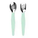 Couvert Acier inoxydable 2 Pieces Mint Green | Menthe