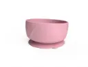 Bol à ventouse Silicone Purple Rose | Rose