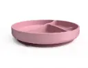 Assiette à ventouse Silicone Purple Rose | Rose