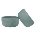 Silicone baby bowl 2 Pieces Harmony Green | Green