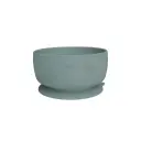 Silicone suction bowl Harmony Green | Green