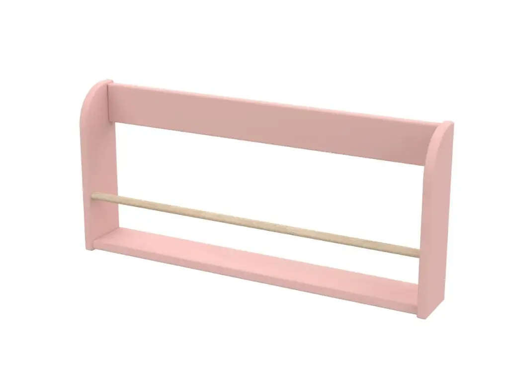 Etagère-présentoir à livres Dots Blushing Pink | Rose