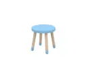 Stool Dots Blue Skies | Blue