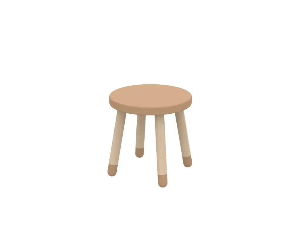 Stool Dots Latte | Brown